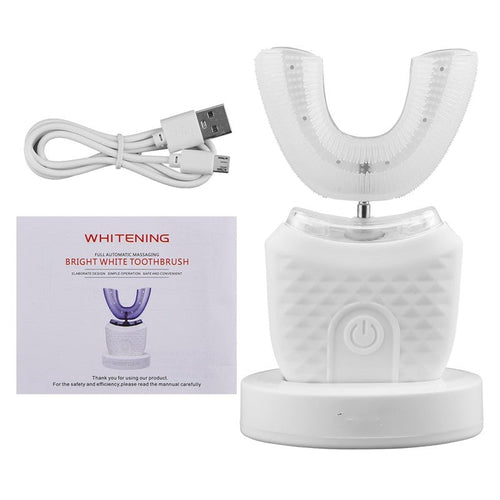 360 Degrees Automatic Electric Toothbrush Rechargeable Ultrasonic